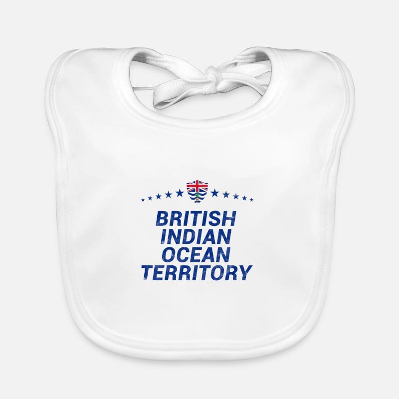 British Indian Ocean Territory Organic Baby Bibs