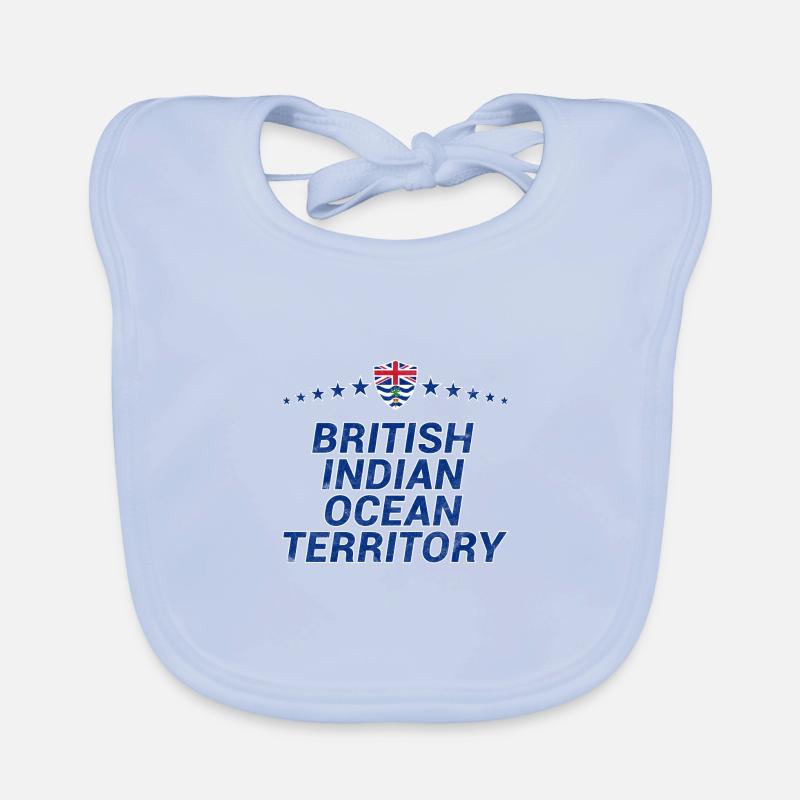 British Indian Ocean Territory Organic Baby Bibs