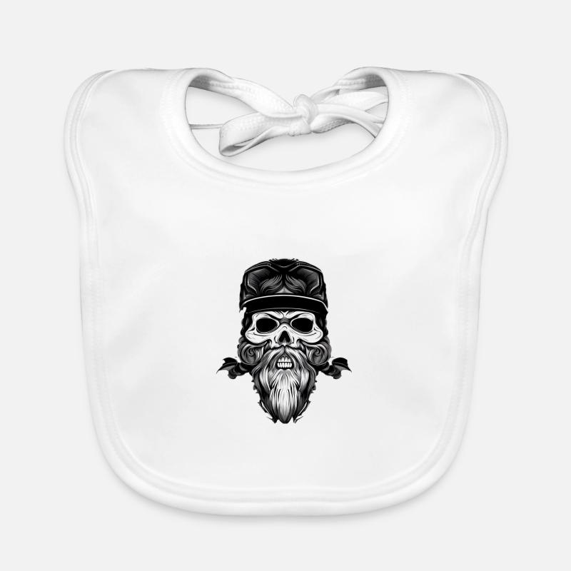 Hardcore Biker Organic Baby Bibs