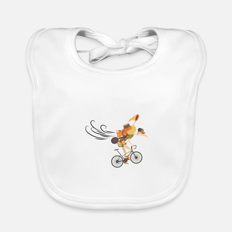 "streamlined" Organic Baby Bibs