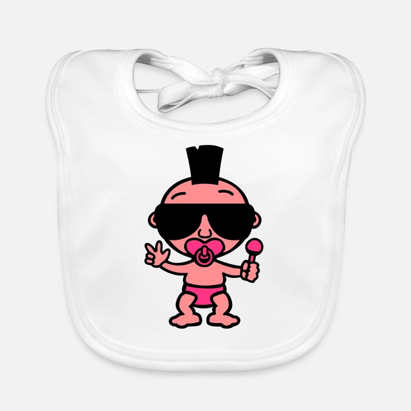 Punk de bébé Bavoir bio Bébé
