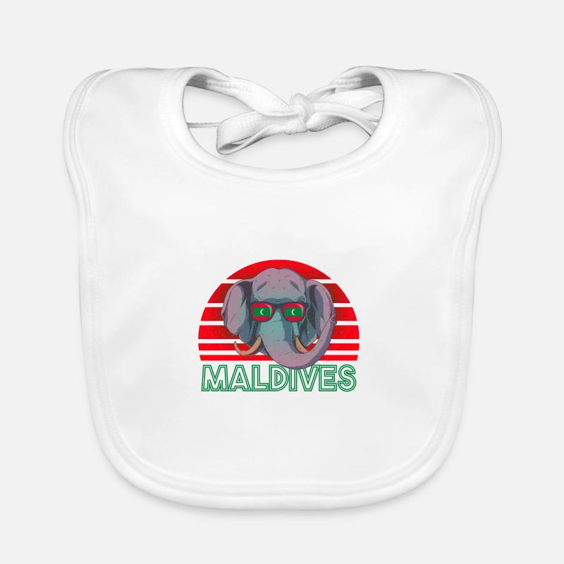 Malediven Baby Bio-Lätzchen