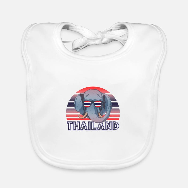 Thaïlande Bavoir bio Bébé
