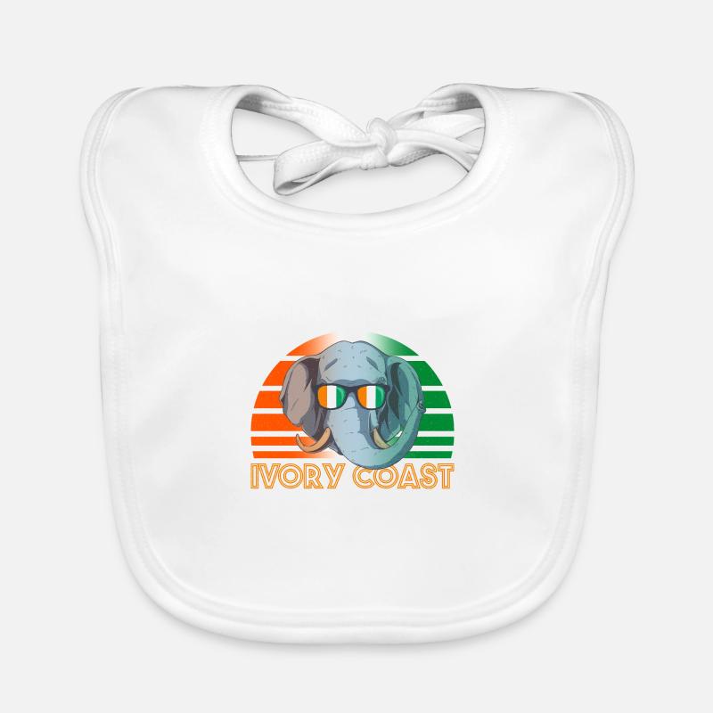 Ivory Coast Organic Baby Bibs