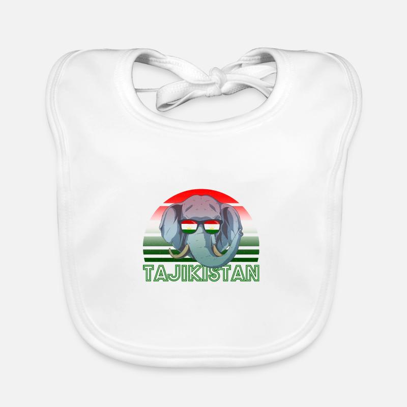 Tajikistan Organic Baby Bibs