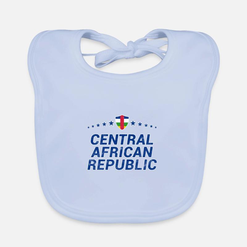 Central African Republic Organic Baby Bibs