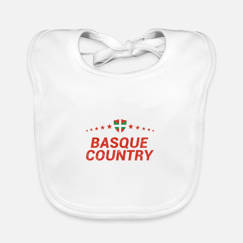 Pays basque Bavoir bio Bébé