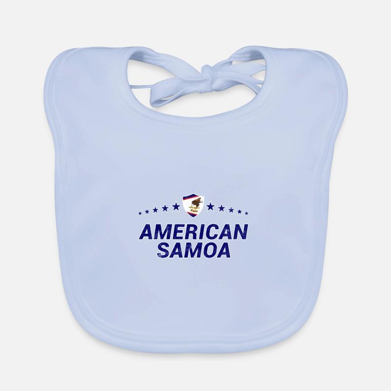 Amerikanisch-Samoa Baby Bio-Lätzchen