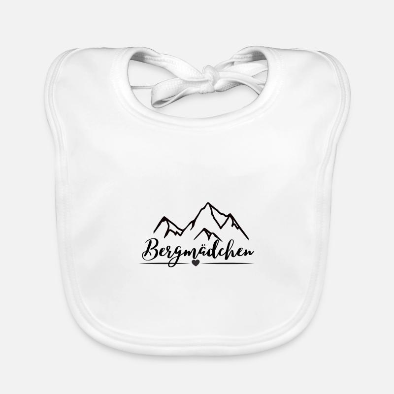 Bergmädchen Baby Bio-Lätzchen