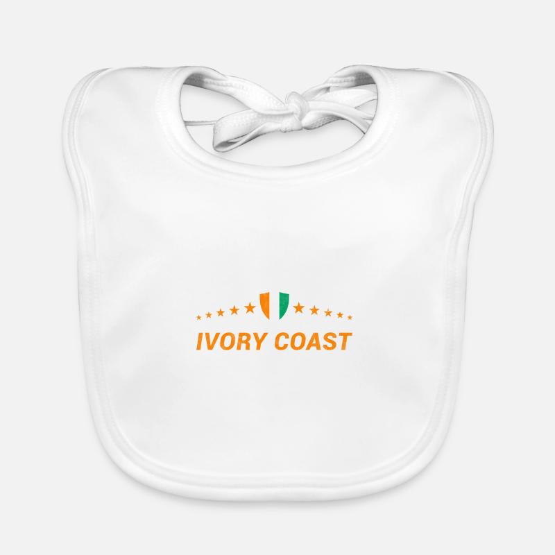 Côte d’Ivoire Bavoir bio Bébé