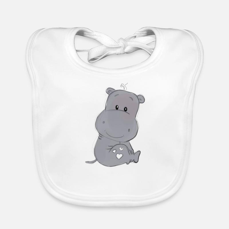 Hippo Ekologisk babyhaklapp