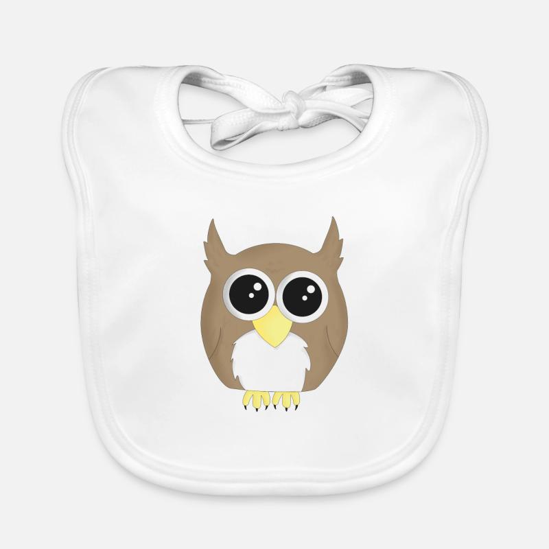 Chouette Bavoir bio Bébé