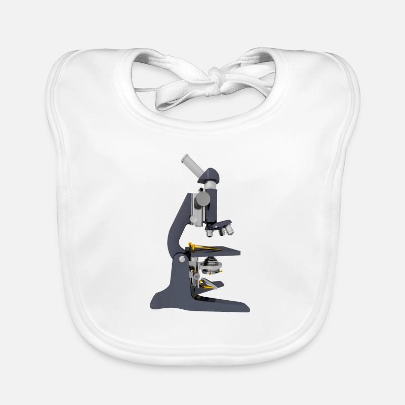 microscope Organic Baby Bibs