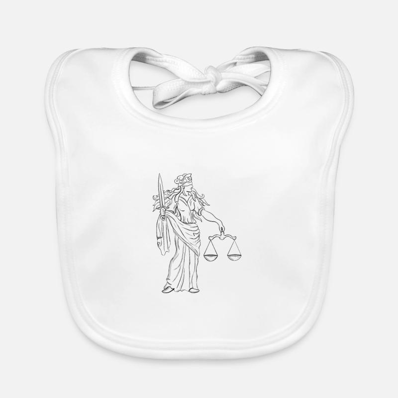 Justitia Baby Bio-Lätzchen