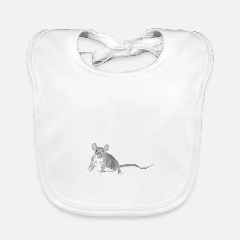 Rat Mouse Rodent Animal Organic Baby Bibs