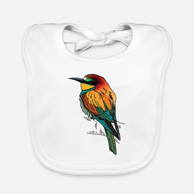 Bee-eater Organic Baby Bibs