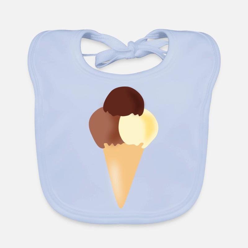 eis eiscreme restaurant ice cream sundae83 Baby Bio-Lätzchen