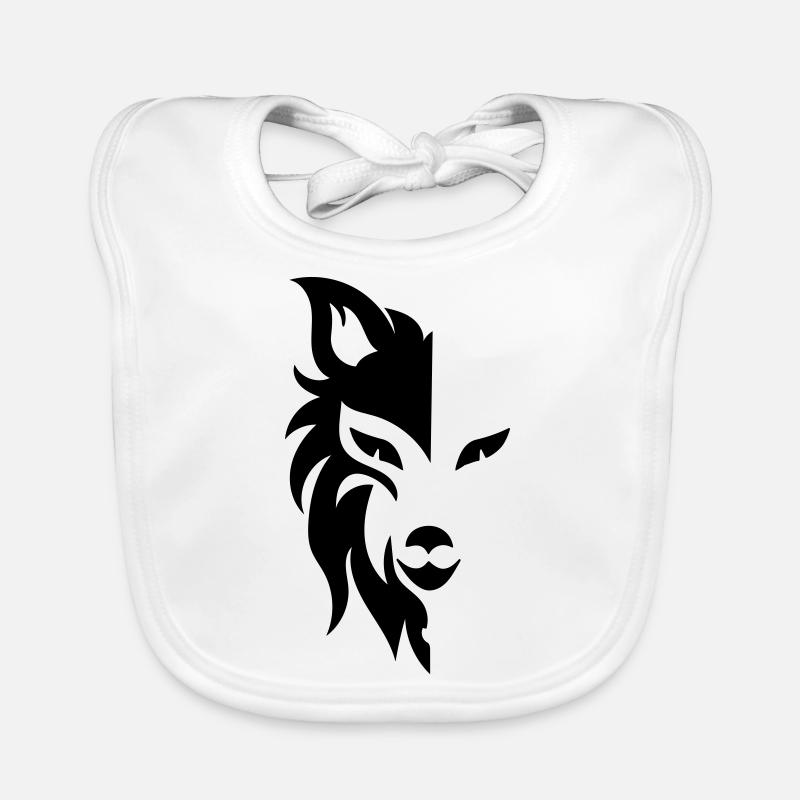 Wolf Organic Baby Bibs