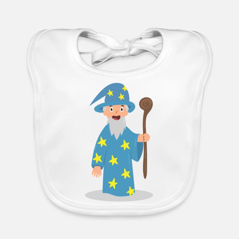 Magicien Bavoir bio Bébé