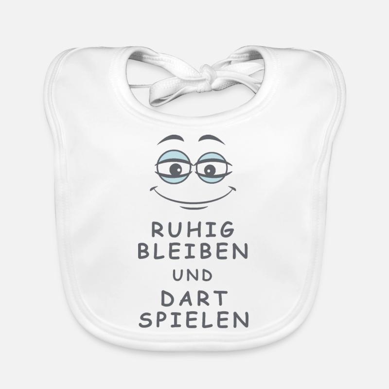 Dart spielen Baby Bio-Lätzchen