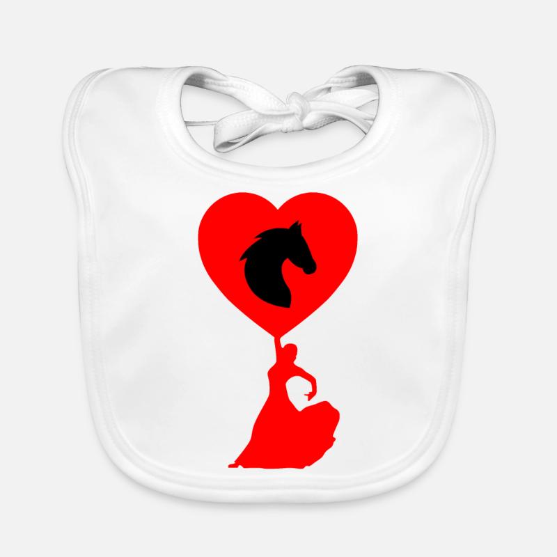 Horse Organic Baby Bibs