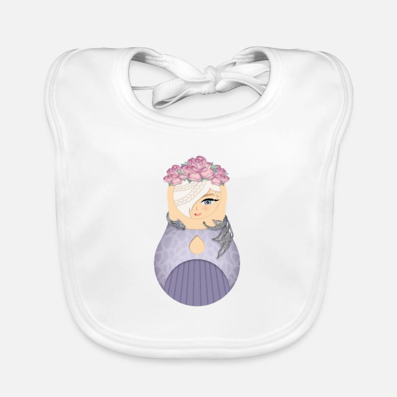 Matroschka Alva Baby Bio-Lätzchen