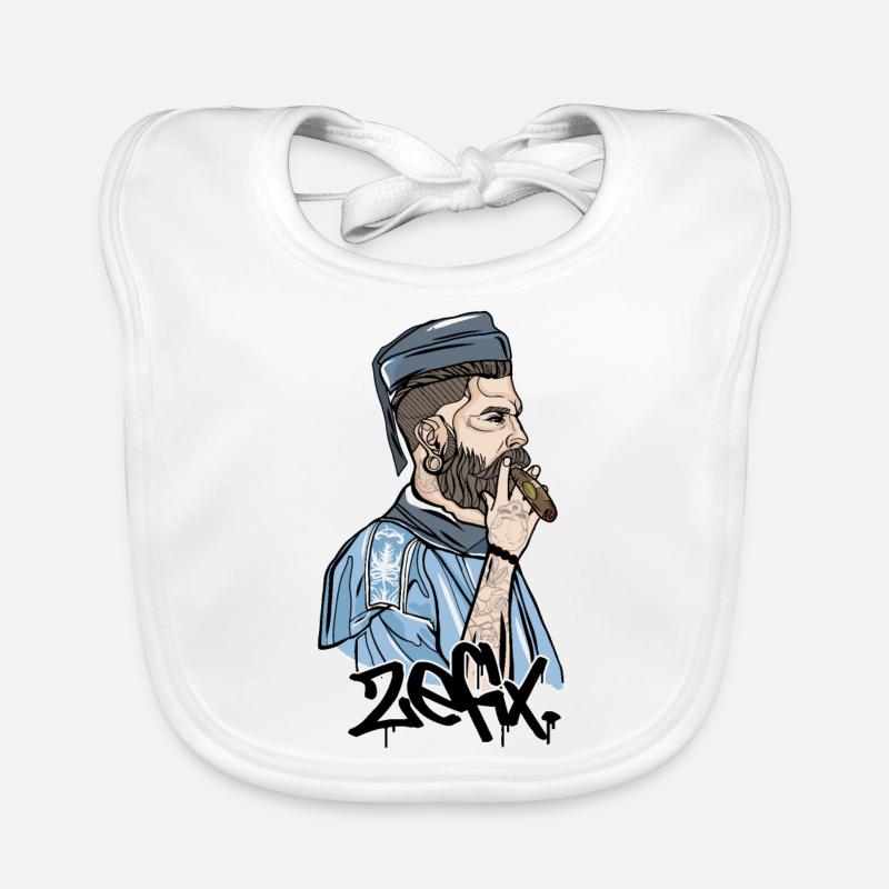 Rieser Grantler // Illustration Bavoir bio Bébé
