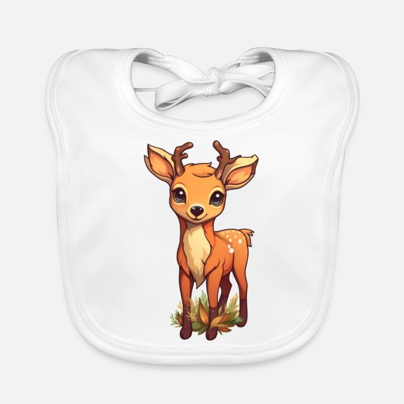 Petit Cert mignon Bavoir bio Bébé
