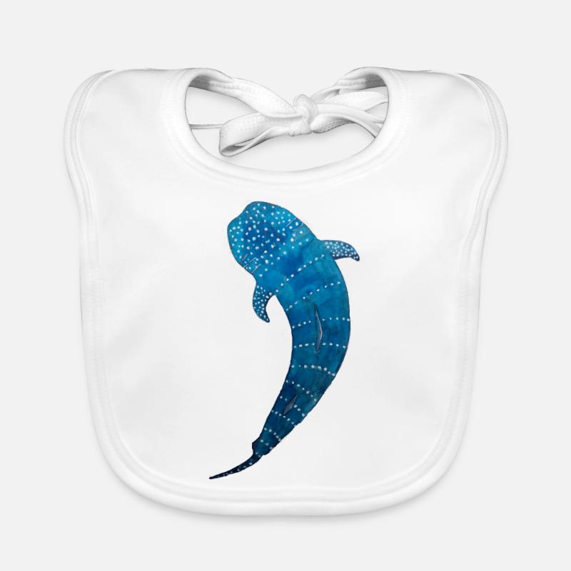 Requin-baleine Bavoir bio Bébé