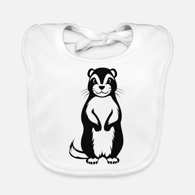 Mouffette Bavoir bio Bébé