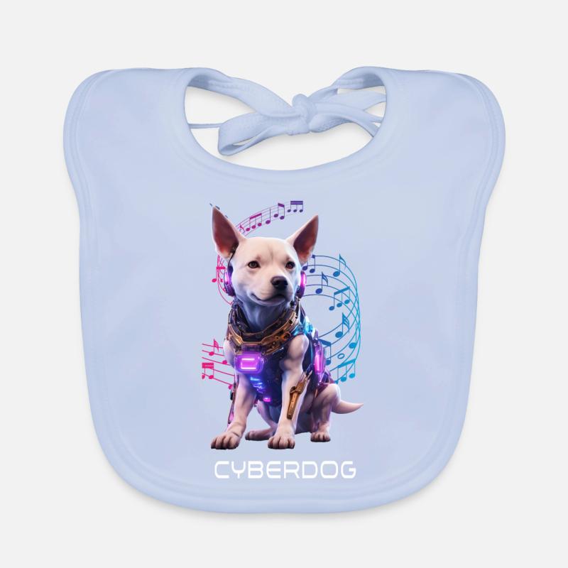 Cyber Dog Baby Bio-Lätzchen