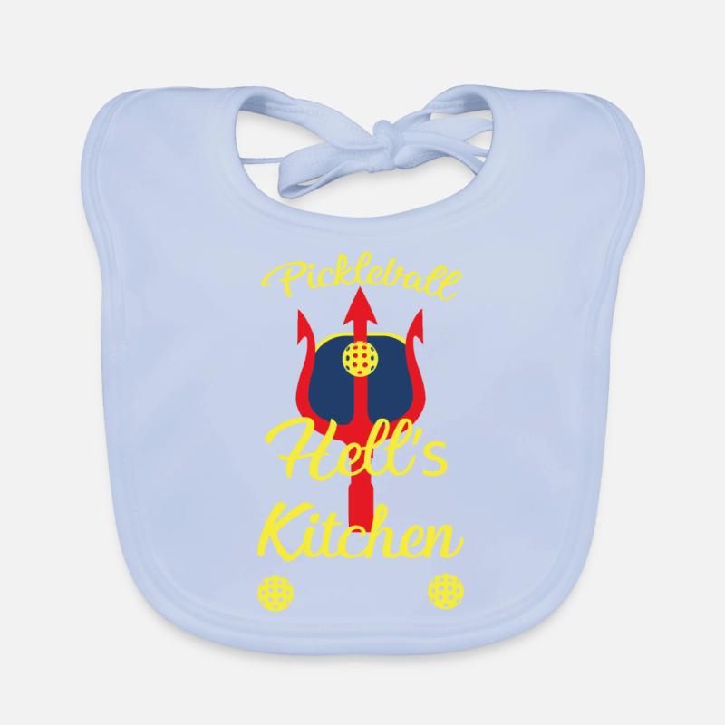 Pickleball Kitchen Nightmare Organic Baby Bibs