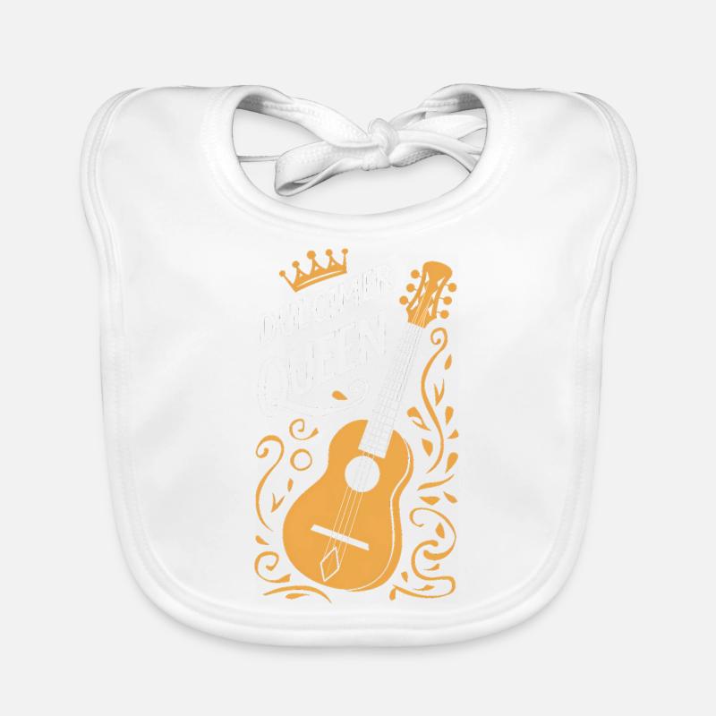 Cadeau pour les amateurs de dulcimer Bavoir bio Bébé