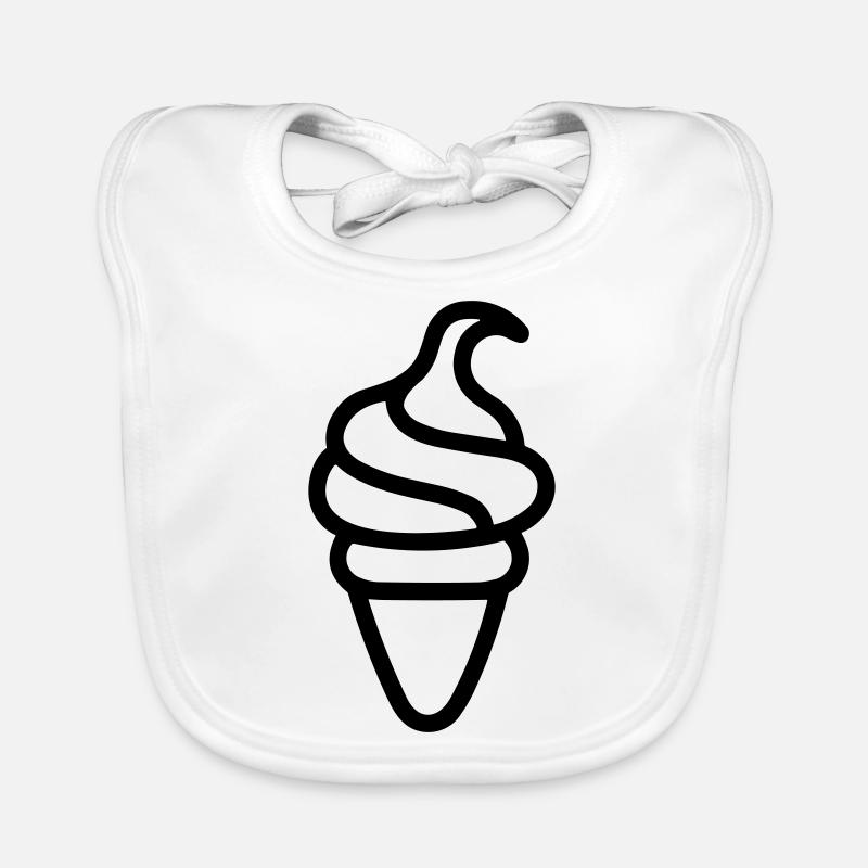 Eis Baby Bio-Lätzchen