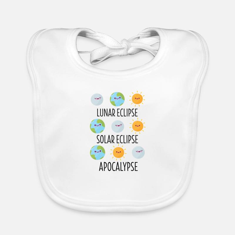 Astronomy astronaut outer space sun gift Organic Baby Bibs