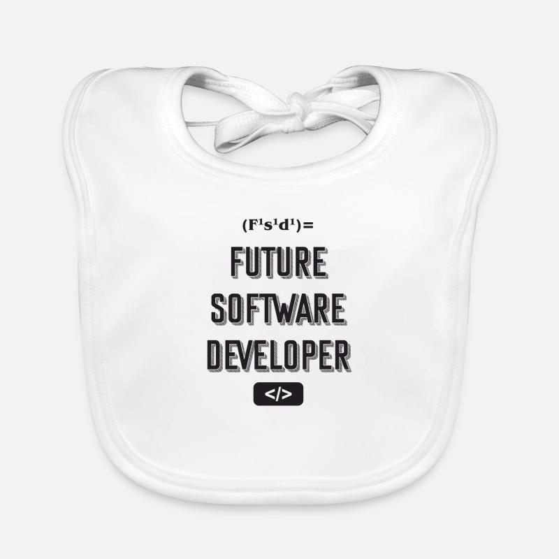 Future software developer Baby Bio-Lätzchen