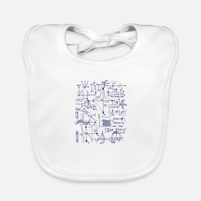 Physik Geschenk Spruch Atom Elektron Schule Baby Bio-Lätzchen