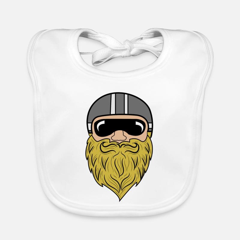 Beard Goatbeard Beard Hairstyle Mustache Beard Wearer Organic Baby Bibs