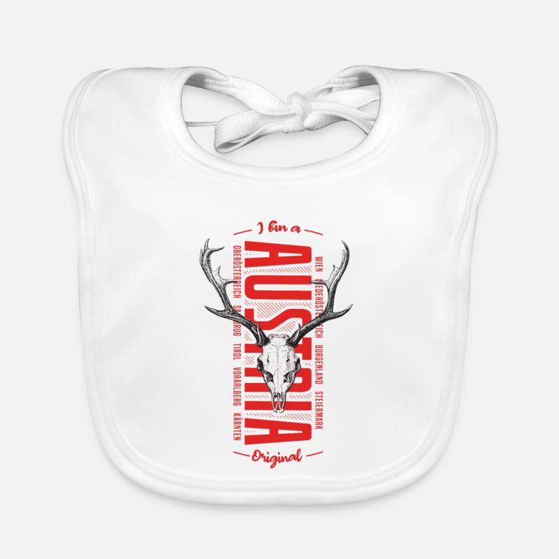 I bin a Austrian Original Baby Bio-Lätzchen