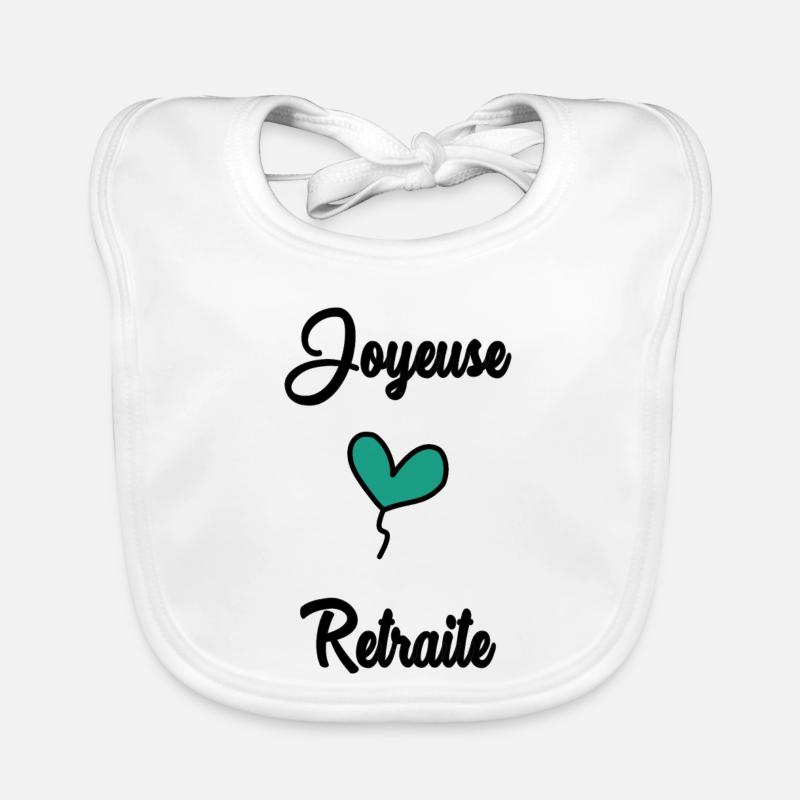 JOYEUSE RETRAITE Bavoir bio Bébé