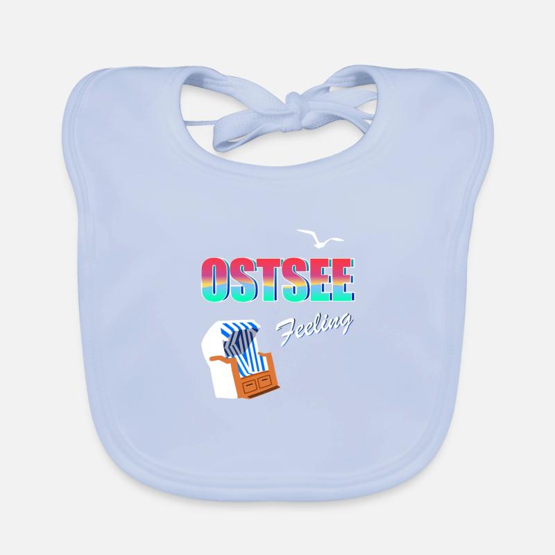Baltic Sea Feeling Organic Baby Bibs