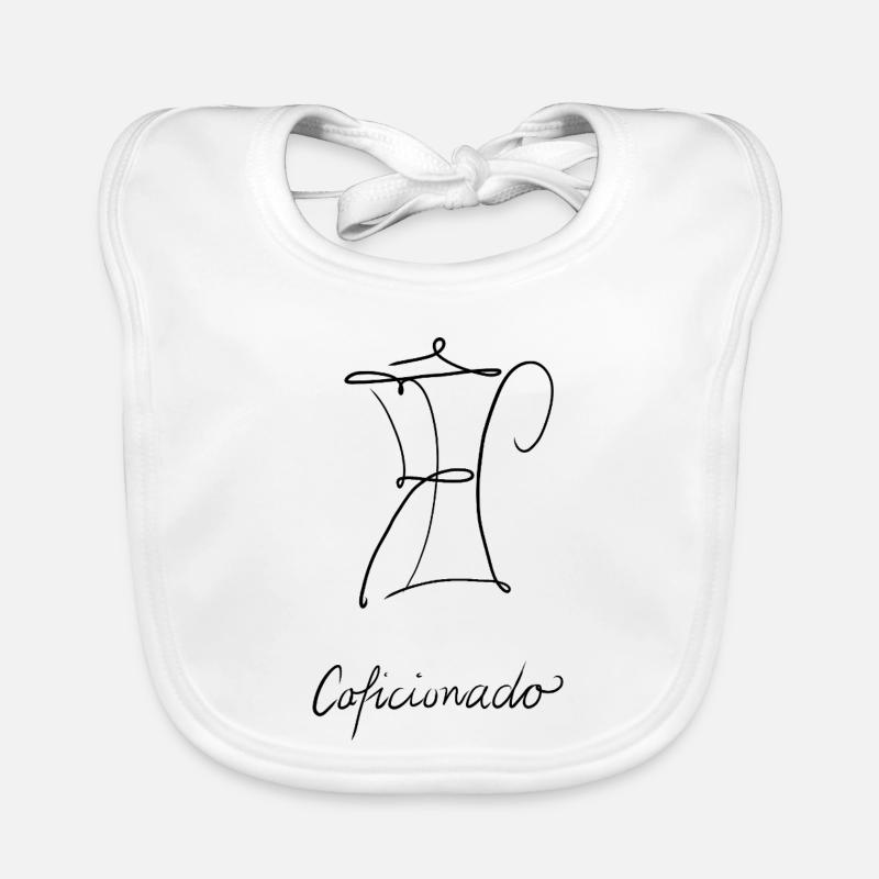 Caficionado - Kaffeekanne Baby Bio-Lätzchen