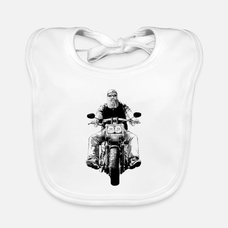 Biker Organic Baby Bibs