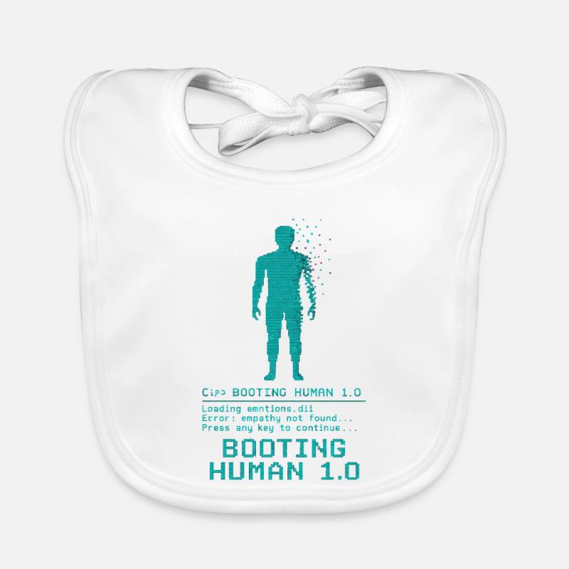 Erreur d’empathie de démarrage de Human 1.0 Bavoir bio Bébé