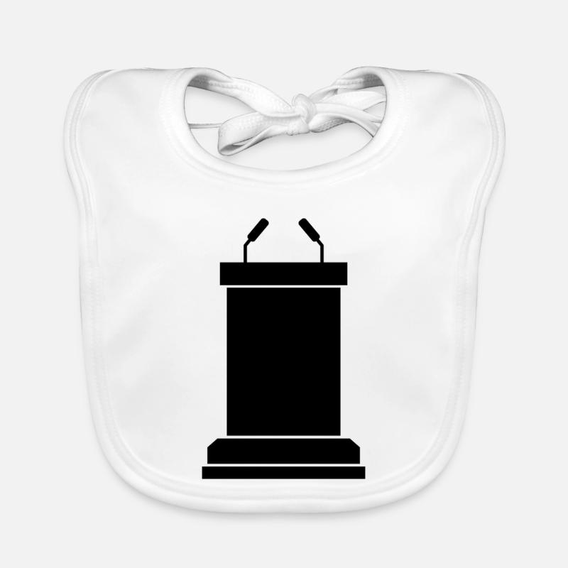 Podium stage Organic Baby Bibs