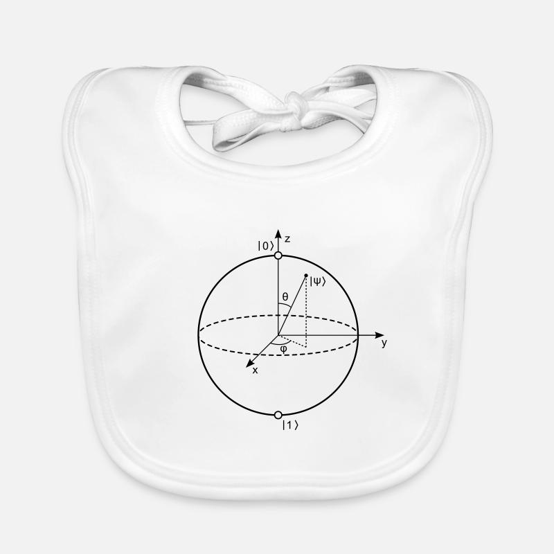 Bloch Sphere Organic Baby Bibs