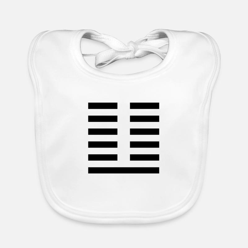 24 Fu - The Return (Hexagram) Organic Baby Bibs