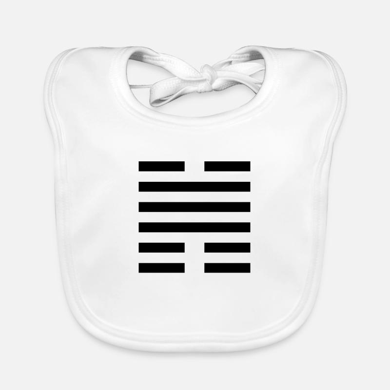 31 Hien - Die Einwirkung (Hexagramm) Baby Bio-Lätzchen