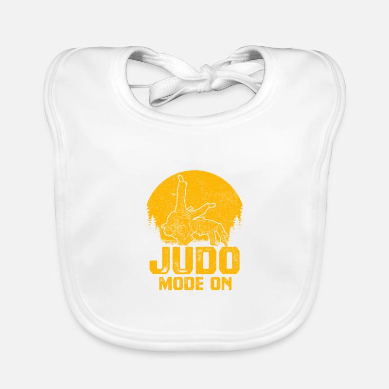 Judo-Modus Ein Baby Bio-Lätzchen