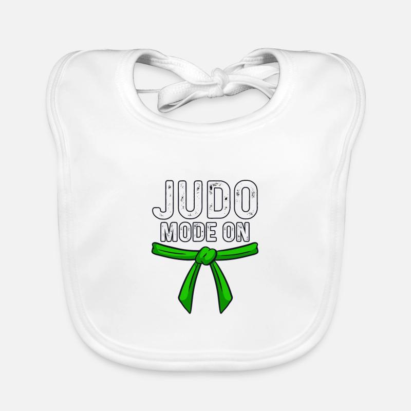 Judo Mode on Organic Baby Bibs